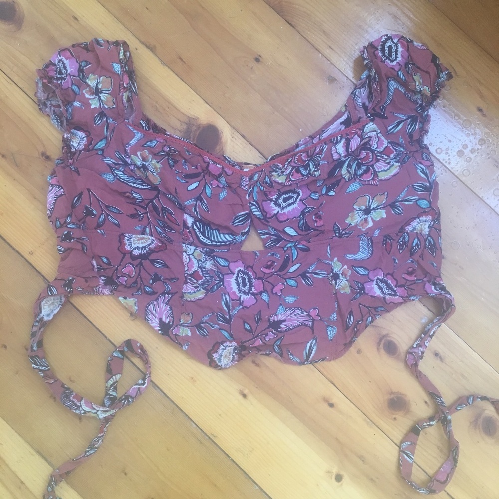Free People Easy Street Crop Top